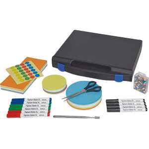 Moderatorenkoffer Kunststoff Grundausstattung für unterwegs