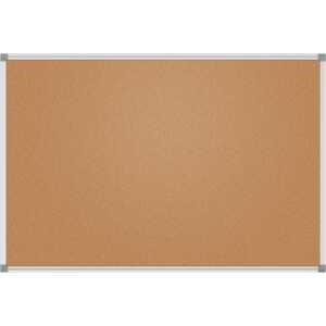 Pinnboard MAULstandard 90/120 grau Alurahmen Korkoberfläche
