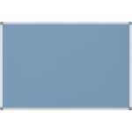 Pinnboard Standard 90/180 hellblau Textil Alurahmen,...