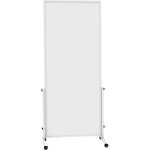Whiteboard mobil MAULsolid grau easy2move 75x180cm