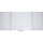 Whiteboard Klapptafel, grau beschriftbar/magnethaftend, 100x150cm