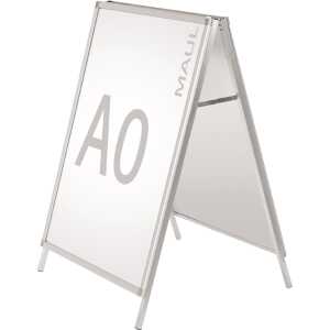 Plakatständer Kundenstopper A0 public, Aluminium # 6631008