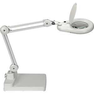 Lupenleuchte MAULviso 6Watt weiß LED-Leuchte Standfuß