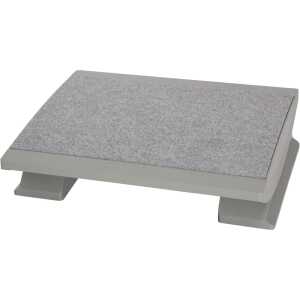 Ergonomische Fußstütze Komfortabel, grau