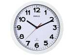 Uhr MAULstep 30RC Funkuhr weiß Wanduhr Kunststoff...