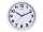 Uhr MAULstep 30RC Funkuhr weiß Wanduhr Kunststoff Rahmen Ø 30cm