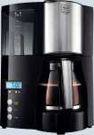 Kaffeemaschine Oprima Timer schwarz-edelstahl Glaskanne f...