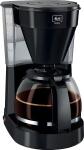 Kaffeemaschine Easy II schwarz, Glaskanne für bis zu...
