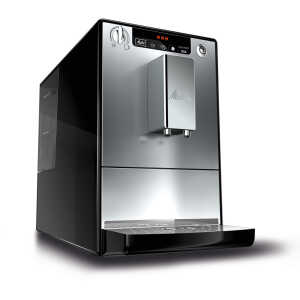 CAFFEO Solo Kaffeevollautomat, schwarz-silber, Café Crème, Espresso