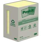 Post-it Notes Recycling Mini Tower gelb 38x51mm, 100...