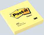 Haftnotizblock 76x76mm gelb POST IT 654 100Bl