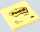 Haftnotizblock 76x76mm gelb POST IT 654 100Bl