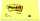 Haftnotizblock 127x76mm gelb POST IT 655 100Bl
