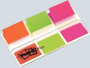 Post-it Index OTG Spender mit 3x20 Index in orange,limone,pink