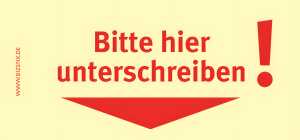 Haftnotizen 75 x 35 mm, gelb 5 Blöcke á 100 Bl. Pfeil nach unten