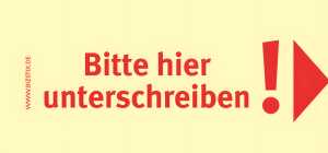 Haftnotizen 75 x 35 mm, gelb 5 Blöcke á 100 Bl. Pfeil nach rechts