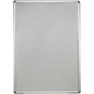 Plakatrahmen A0 wetterfest silber blendfreie PVC-Abdeckung