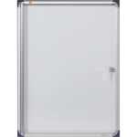 Schaukasten extraflach magnethaftend 9xA4, weiß,...