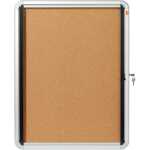 Schaukasten Innen Korkrückwand 4xA4, Klapptür...