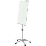 Glas Flipchart Diamond 700x1000 mobil weiß