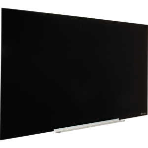 Nobo Whiteboard Glas 31"38x68cm schwarz, magnetisch aus gehärtem