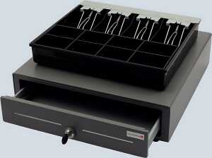 Kassenlade LD 410, schwarz, für Olympia Touch 200