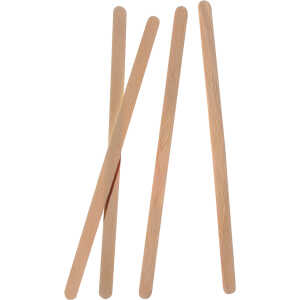 Rührstäbchen pure 14 cm x 5 mm aus Holz