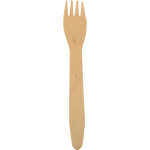 Gabel pure 16,5 cm aus Holz Packung = 100 Stück