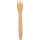 Gabel pure 16,5 cm aus Holz Packung = 100 Stück