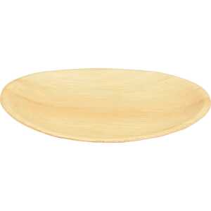 Teller pure rund, Ø 23 cm aus Palmblatt