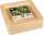 Teller pure eckig, natur, 15,5x15,5cm aus Zuckerrohr