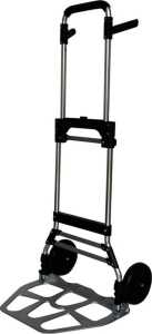 Handkarre klappbar Alu,max. 120kg belastbar, 2 Rollen, inkl. Gummiband