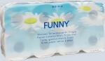 Toilettenpapier "Funny" 3-lagig Zellstoffpapier...