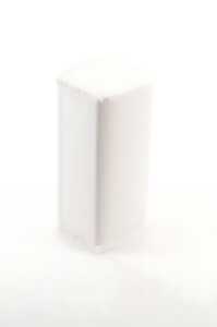 Papierhandtuch 25x21cm, 2-lagig hochweiß, V-Falz, Zellstoffpapier,