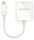 Adapter USB-C auf HDMI 4K60 iSerie, 0,10m, weiß für Auflösungen bis zu