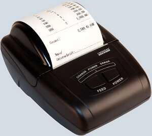 Thermobelegdrucker RTP 300 Maße BxHxT: 165x80x200