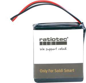 Akku für mobilen Einsatz des Banknatenprüfgerätes Soldi Smart