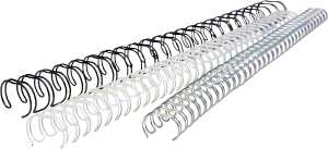 Binderücken Renz Ring Wire 3:1 16,0 mm für 135 Blatt weiß