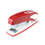 Design Hefter, 25 Blatt (2,5 mm), rot, Hefttiefe: 63 mm