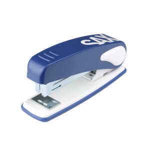 Design Hefter, 25 Blatt (2,5 mm), blau, Hefttiefe: 63 mm