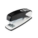 Design Hefter, 25 Blatt (2,5 mm), schwarz, Hefttiefe: 63 mm