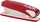Design Hefter, 25 Blatt (2,5 mm), rot, Hefttiefe: 96 mm