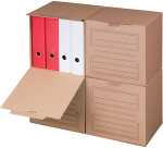 Archiv-Transportbox braun Innenmaß: 297x334x330