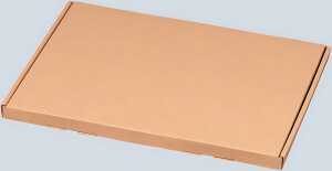 Großbriefkarton A4, portooptimiert, braun, Innenmaß: 350 x 250 x 20 mm