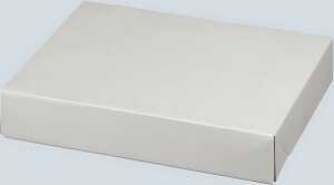 Textil-/E-Commerce Karton M, weiß Stülpdeckelkarton für Textilien