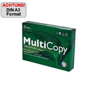 MULTICOPY Multifunktionspapier - A3, 80 g/qm, hochweiß, 500 Blatt