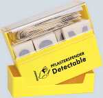 Pflasterspender gelb, Pflaster detectable gefüllt...