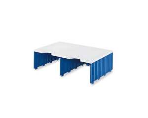 Styrodoc Aufbaueinheit 2 Fächer breit, Jumbohöhe grau/blau