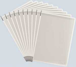 Sichttafeln Sterifold antibakteriell A4 weiß PVC