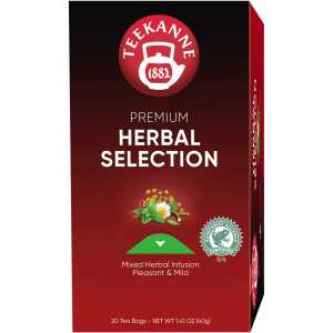 Premium Herbal Selection / 8-Kräuter TEEKANNE 6252 20Btl. à 2g